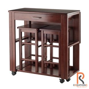 3 Piece Space Saver Dining Set