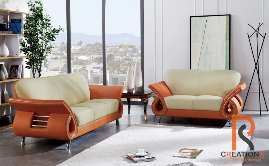 Angraizi Beat Leatherette Sofa Set