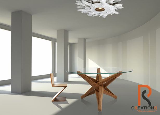 Bamboo Lock Coffee Table