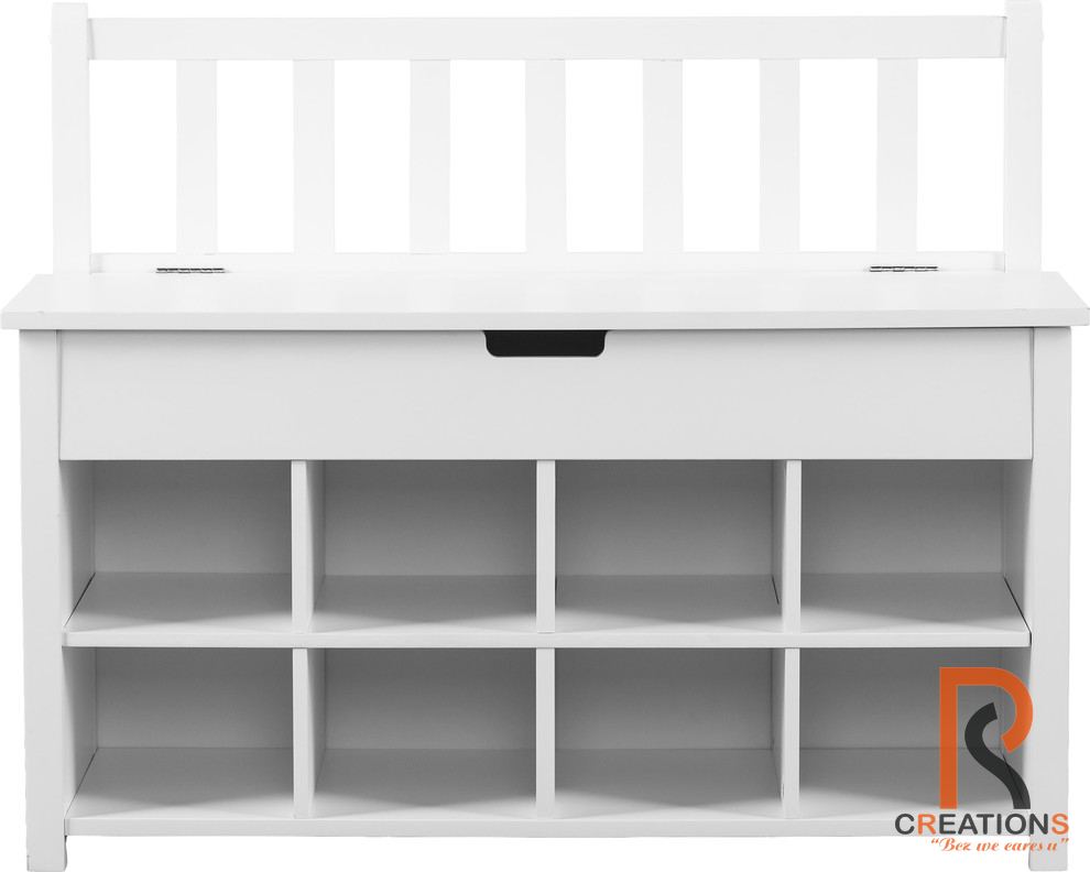 Belleville Shoe Storage Bench