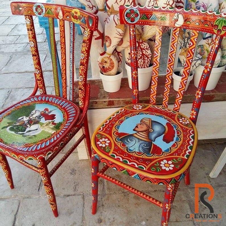 Esa Khel Truck Art Chair