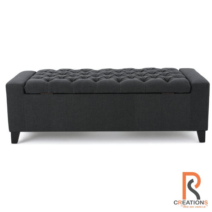 Flip Top Storage Settee