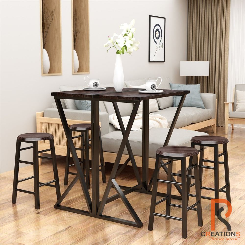 Fold Away Bar Table Set