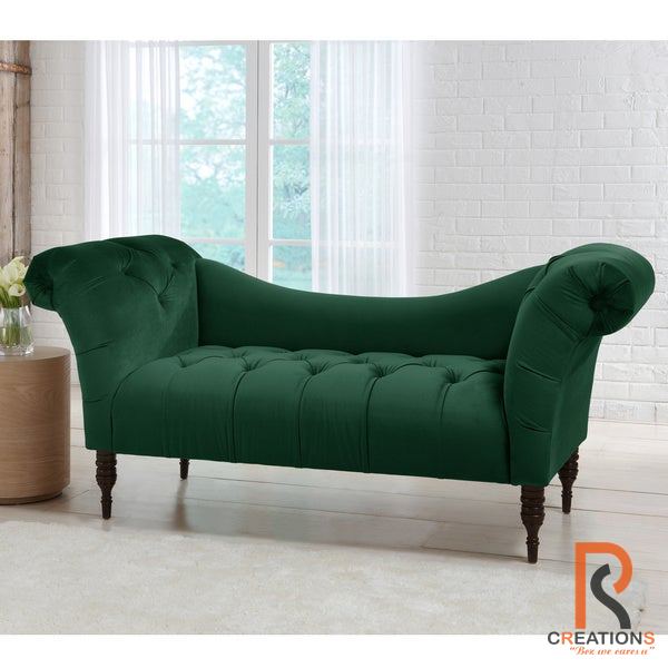 Mystere Velvet Loveseat Deewan