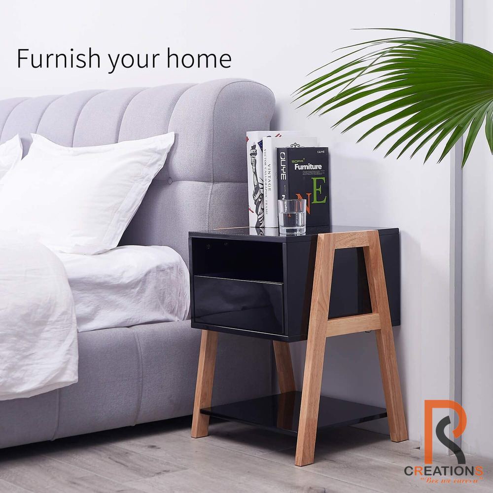 Tohfay Bedside Table